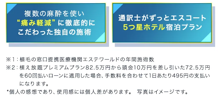 痛み軽減に徹底的にこだわった独自の施術